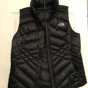 Black North Face Vest